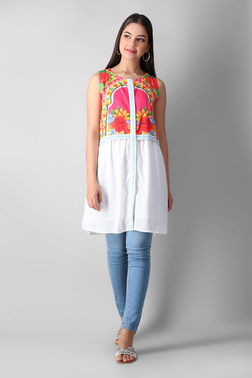Wdp21503 White Khaadi Western 2021